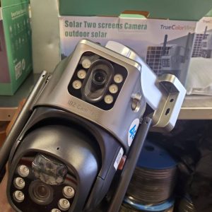 Dual lens 4G Solar Camera